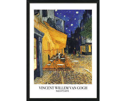 Tableau encadré Van Gogh Nachtcafe 53x73 cm Tableau encadré Van Gogh Nachtcafe 53x73 cm