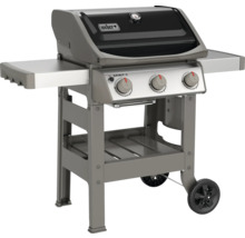 Barbecue à gaz Weber Spirit II avec trois brûleurs et tables latérales