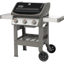Barbecue à gaz Weber Spirit II avec trois brûleurs, tablettes et châssis