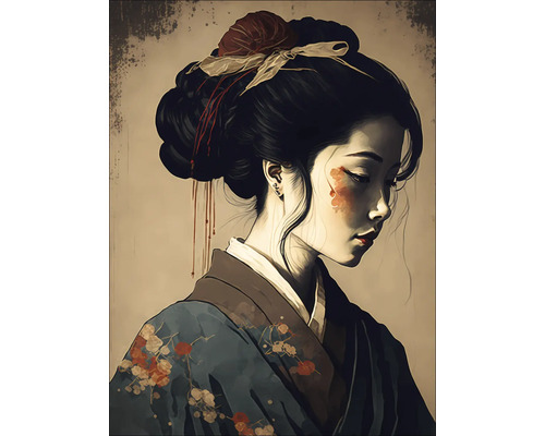 Tableau en verre Geisha II 60x80 cm Tableau en verre Geisha II 60x80 cm