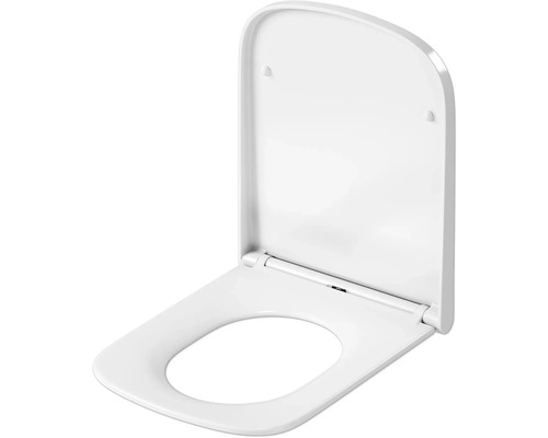 Offener Toilettensitz aus Kunststoff