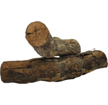 Décoration en bois composée de deux branches