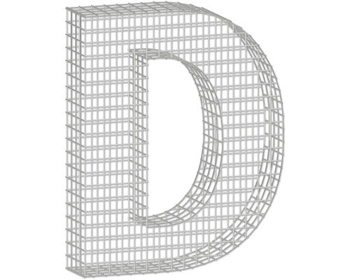 Gabions en forme de lettre D bellissa 80 x 21 x 100 cm