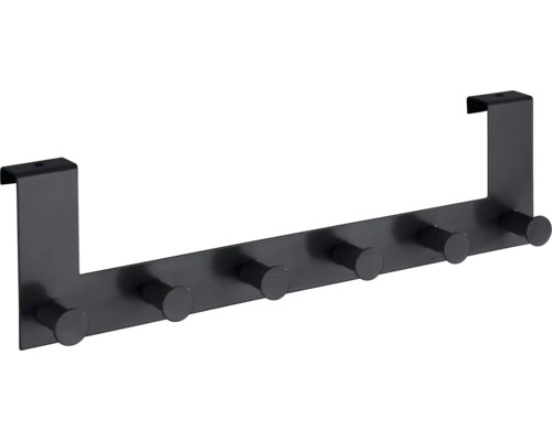 Barre à crochet Wenko Celano noir mat 25653100 Barre à crochet Wenko Celano noir mat 25653100