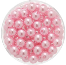 Perles d''imitation roses dans un récipient