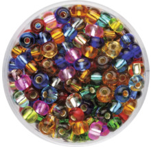 Rocailles silber mix 4,5 mm 17 g