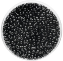 Perles de verre dans une boîte