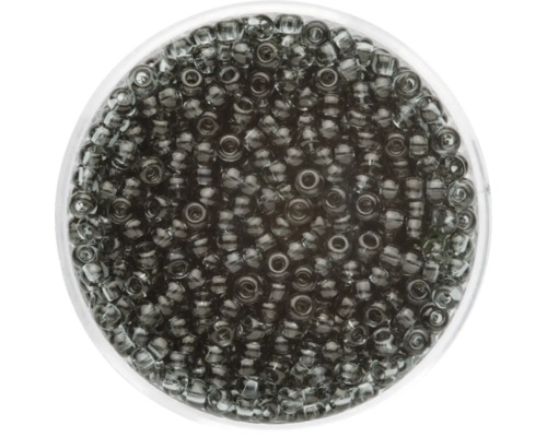 Rocailles transparent gris 2,6 mm 17 g