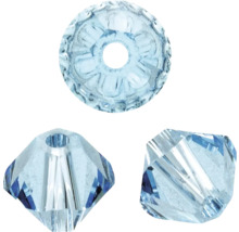 Trois perles décoratives en verre