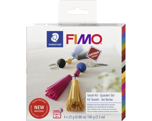 FIMO effect Leather kit tassels