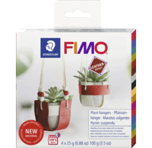 FIMO effect Leather Set suspension de plantes