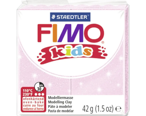 Pâte à modeler FIMO Kids brillant nacré rose 42 g Pâte à modeler Staedtler Fimo Kids, 42 grammes