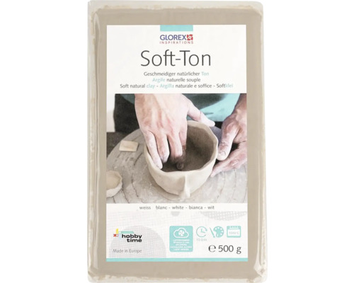 Soft-Ton weiß 500 g