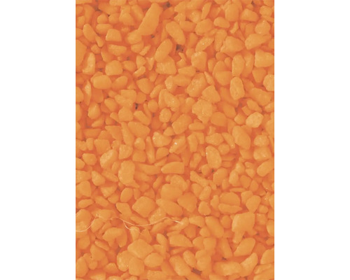 Gravier décoratif orange 500 g