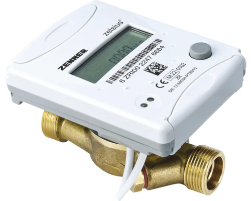 Compteur de chaleur compact Zenner zelsius® ISF C5 qp 0.6 avec mesureur à jet unique