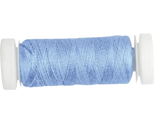Fil de couture polyester bleu clair 150 m
