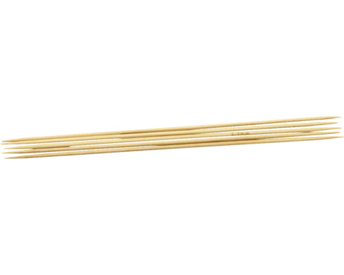 Nadelspiel Bambus 20 cm 2,5 mm