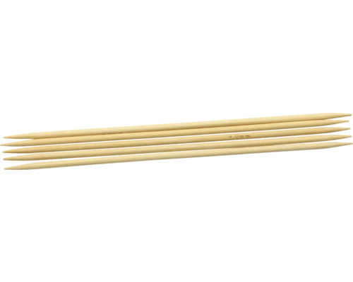 Nadelspiel Bambus 20 cm 4 mm