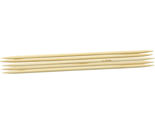 Nadelspiel Bambus 20 cm 4,5 mm