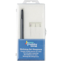 Kit d''outils pour gravure sur verre dans un emballage en plastique transparent