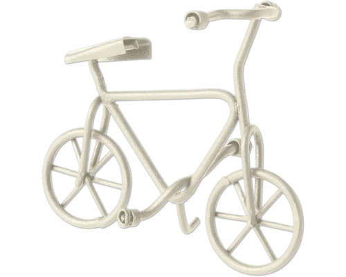 Vélo pour mini-jardinage crème 6,5x4x5,5 cm