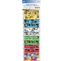 Glorex Sterne Pailletten Mix im 2 Kilogramm Paket