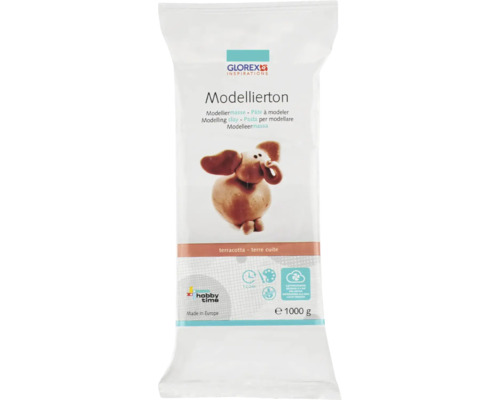 Modellierton lufthärtend terracotta 1000 g