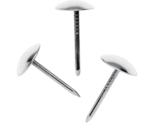 Clous d'ameublement couleur argent 15 mm 50 pièces Clous d'ameublement couleur argent 15 mm 50 pièces