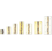Différentes tailles de charnières de porte en métal