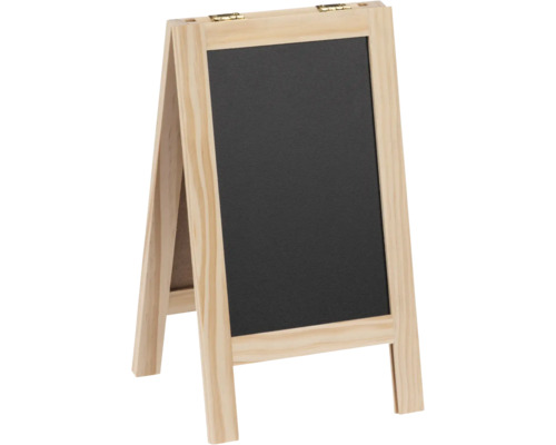 Tafel mit Holzrahmen 25x15 cm