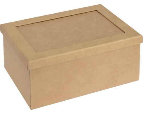 Boîte en carton avec passepartout 22x16x10 cm