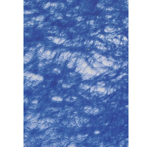 Gros plan d''un papier peint en fibres de papier bleu