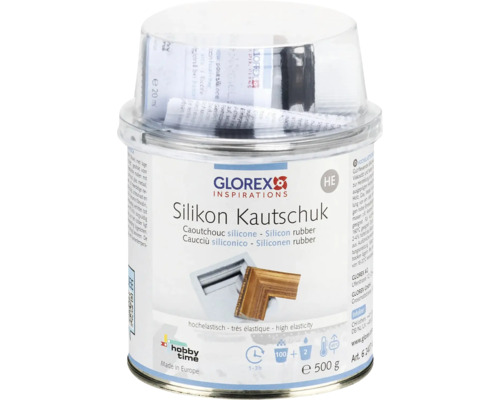 Caoutchouc silicone très élastique 500 g