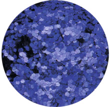 Décoration pailletée bleue pour divers travaux manuels