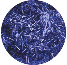 Lamelles de guirlande décoratives bleues pour les occasions festives