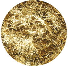 Goldfarbenes Lametta