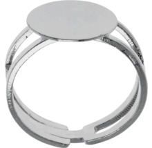 Support de bague réglable avec monture ronde