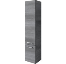 Hochschrank Pelipal Napoli, Cavallino, Milano BxHxT 35 x 169 cm x 35 cm Frontfarbe graphit struktur quer holzdekor