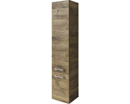 Armoire haute Pelipal Napoli, Cavallino, Milano couleur de façade chêne ribbeck décor bois 35 x 169 x 35 cm HCT023533BQ136