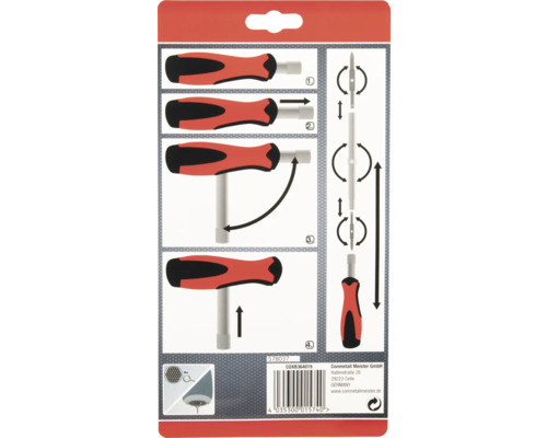 Instructions d''utilisation d''un jeu de tournevis