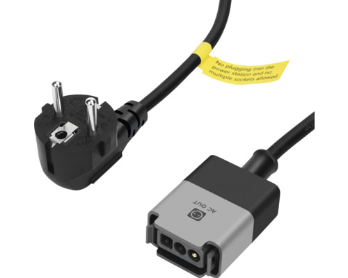 Câble de rechange AC Ecoflow Powerstream 1,5 mètres Câble de rechange AC Ecoflow Powerstream 1,5 mètres