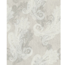 Papier peint intissé 746426 Indian Style Paisley gris