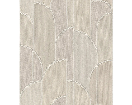 Papier peint intissé TP422932 Exclusive Threads géométrique beige Papier peint à motif géométrique