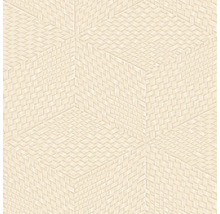 Texturierte Fliese mit geometrischem Würfelmuster
