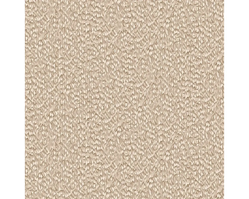 Papier peint intissé TP422965 Exclusive Threads aspect tissu marron Vue détaillée d''un tapis