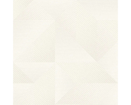 Papier peint intissé TP422971 Exclusive Threads géométrique crème Papier peint avec motif géométrique triangulaire