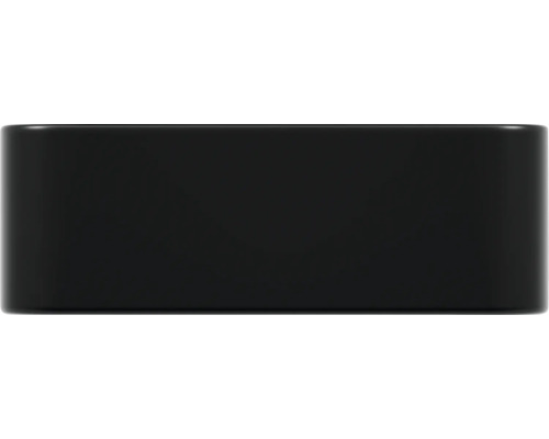 Boîtier rectangulaire noir en plastique