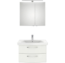 Badezimmerset mit Spiegelschrank, Waschbecken und Unterschrank