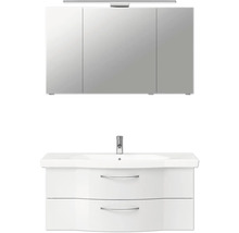 Waschtisch mit Unterschrank und Spiegelschrank für Badezimmer