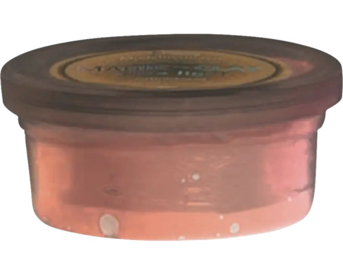 Durchsichtiger Behälter mit formbarer Modelliermasse